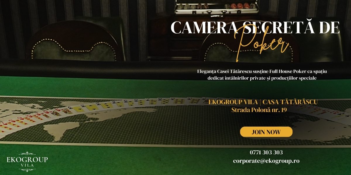 Full House Poker – O cameră de poker secretă cu adevărat exclusivistă pentru pasionații de carti de poker